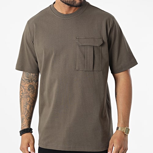 Tee Shirt Poche 003 Vert Kaki