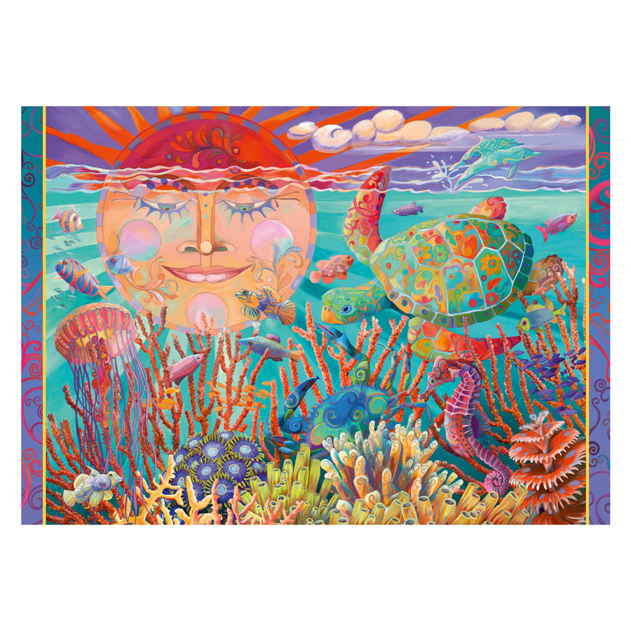 Legpuzzel Zon en Zee, 500st.