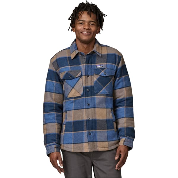 Chemise PATAGONIA M'S LW INSULATED FJORD FLANNEL SHIRT WILLIAM: SMOLDER BLUE