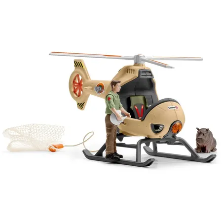 Schleich® 42476 Wild Life - Helikopter Tierrettung