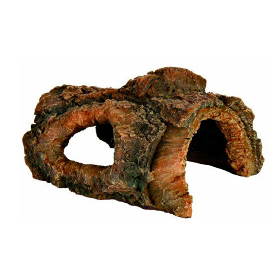 Caverna de casca de árvore Trixie para terrários