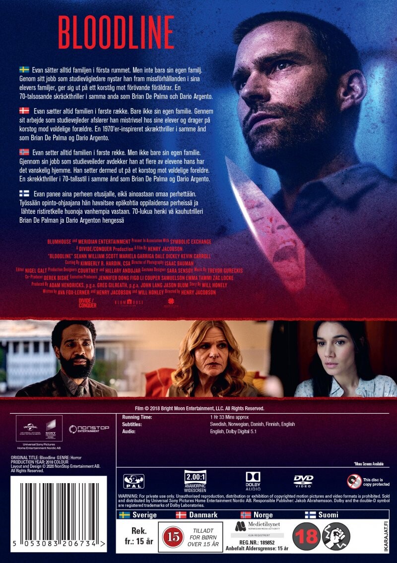 Bloodline - 2018 - DVD