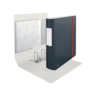 Leitz 180° Active Cozy - Classeur à levier - Dos 80 mm - A4 - gris