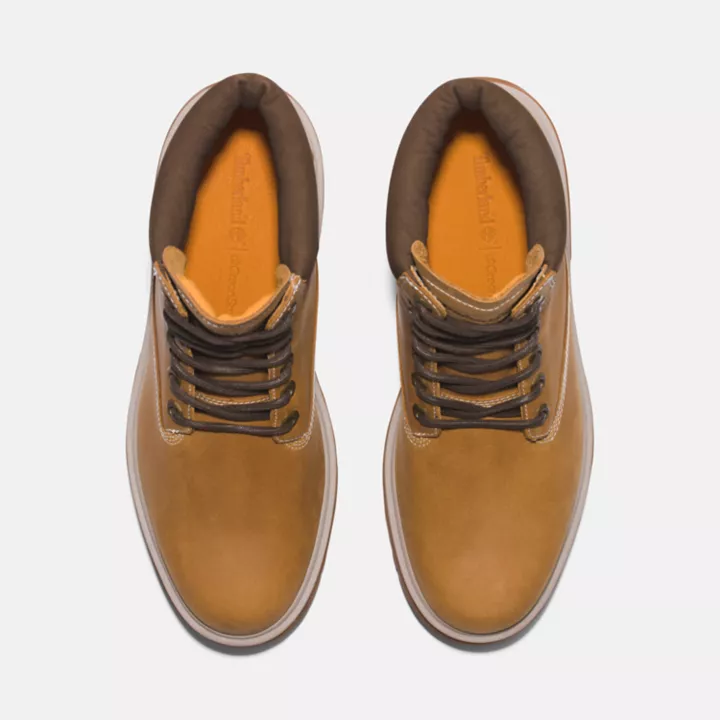 Bota Timberland Premium Impermeável Masculina na cor Amarela