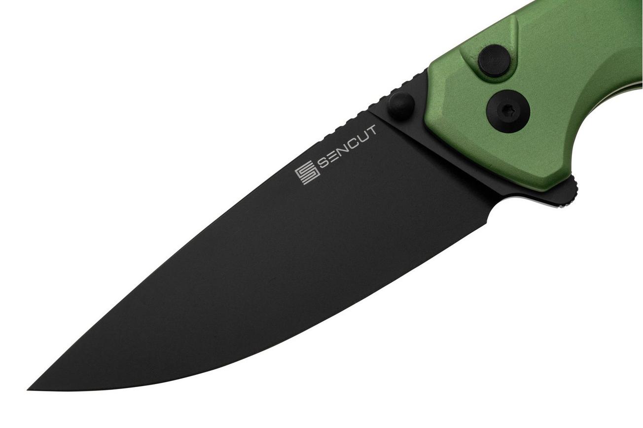 SENCUT Serene S21022B-5, Black D2, Green Aluminium, zakmes