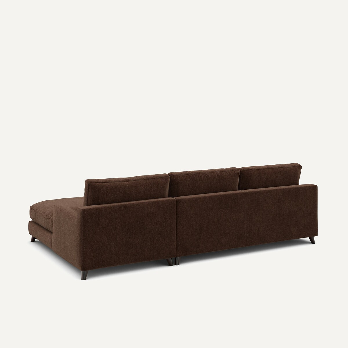 AM.PM<br>Sofá de canto em veludo chenille, Alwine