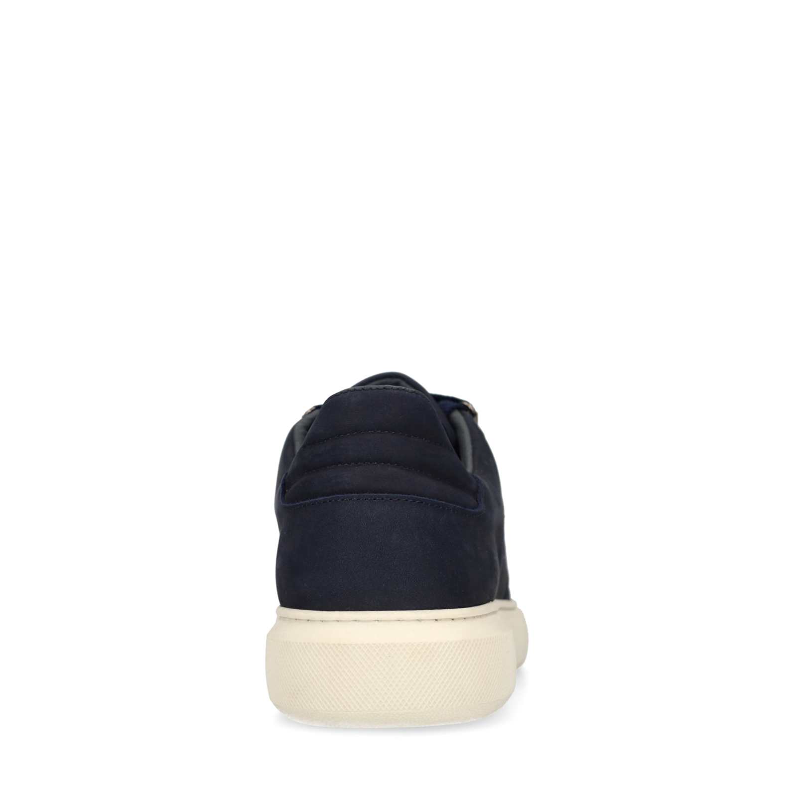 Donkerblauwe nubuck sneakers