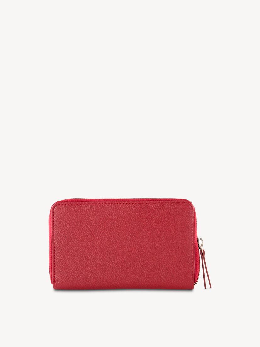 Leren Portemonnee - rood