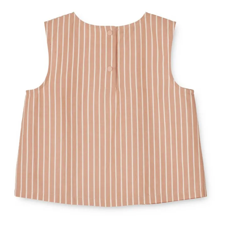 Liewood Top sans manches Coton Bio Delphia | Vieux Rose