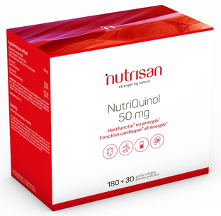 Nutrisan NutriQuinol 50mg Softgels 180 30 gratis 210SG