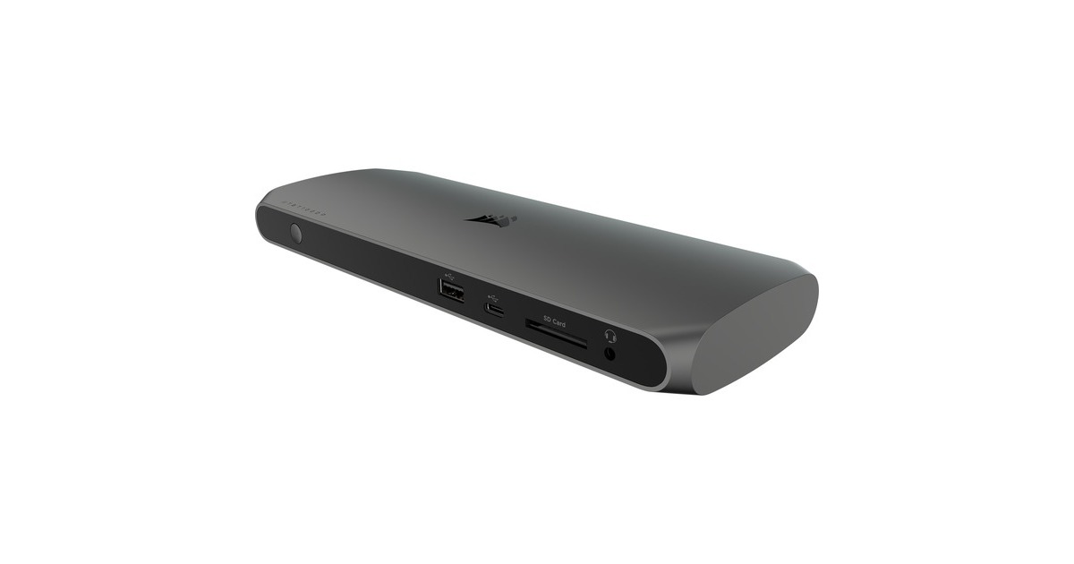 CorsairTBT100 DP Thunderbolt 3 Dock met DisplayPort dockingstation  (Grijs)