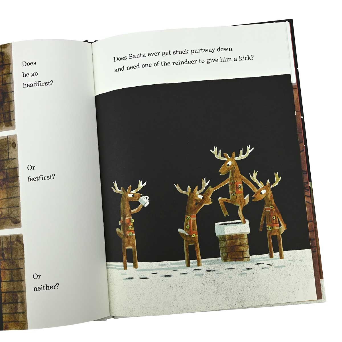 How Does Santa Go Down the Chimney: Signed Bookplate Edition (Hardback)