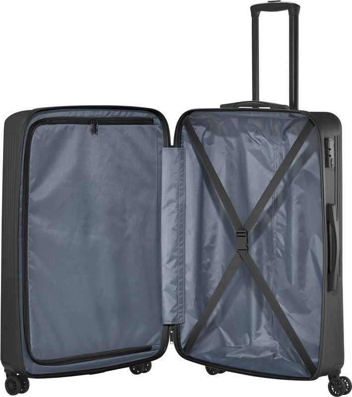 Travelite - Bali - Harde Koffer - Zwart - ABS - 96 Liter