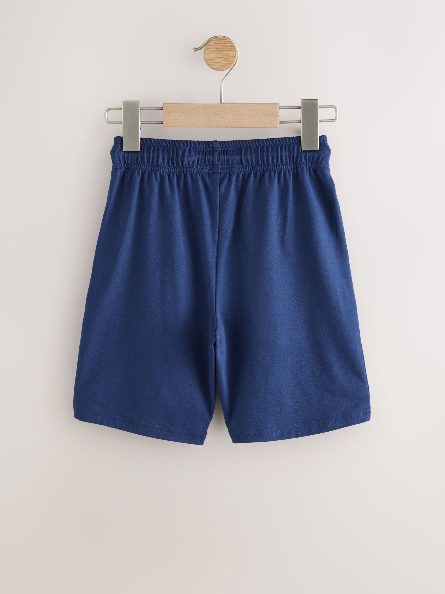 Donkerblauw - Lichtgewicht sportshorts (3-16jr)