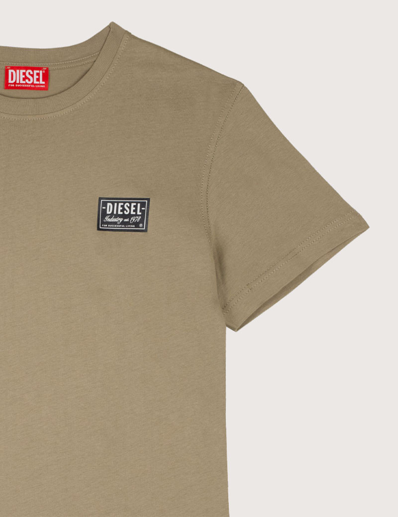 DIESEL T-SHIRT HOMME DIEGOR SP MARRON