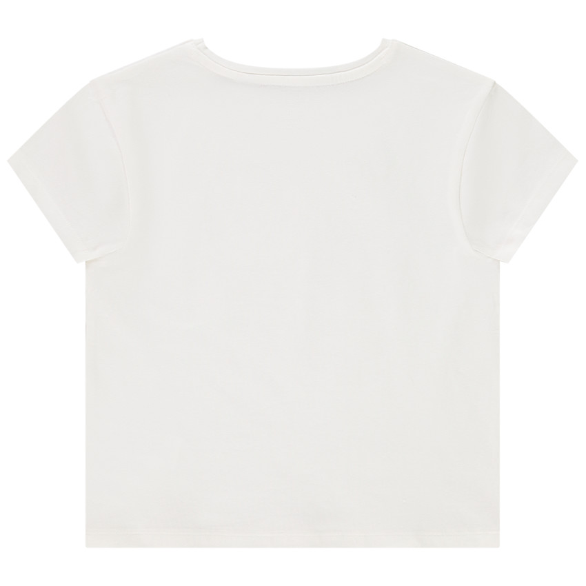 T-shirt manches courtes print roller pour fille