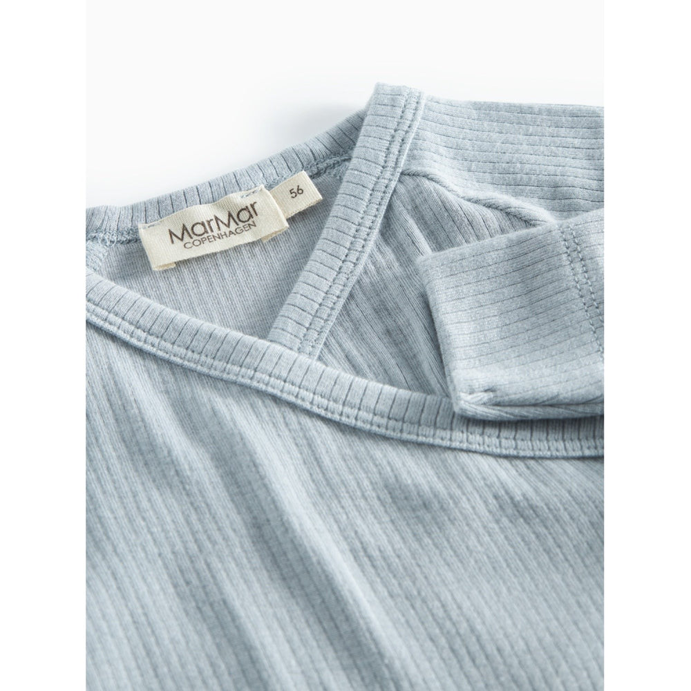 Køb MarMar New Born Micro Modal Blue Stone Rulo Onesies