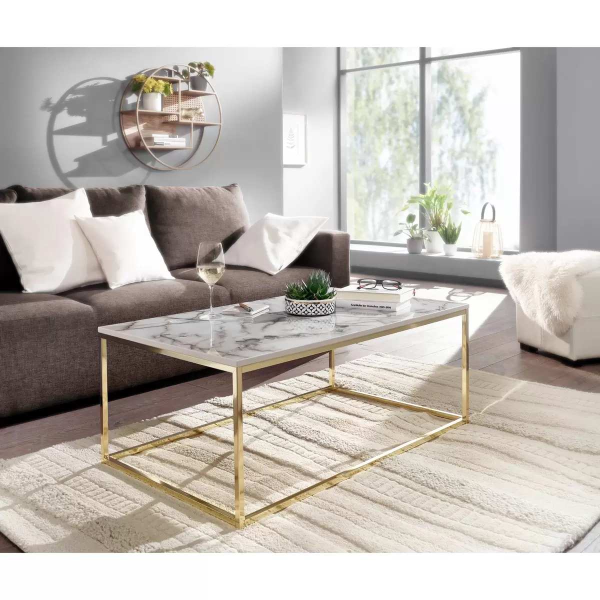 Couchtisch Pravia weiss
