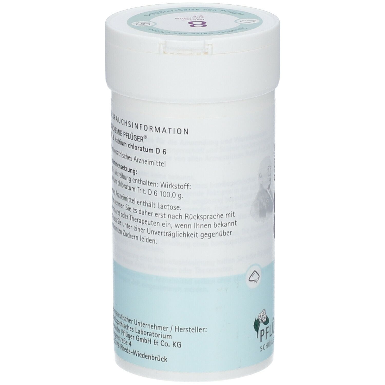 Biochemie Pflüger® Nr. 8 Natrium chloratum D6 Pulver