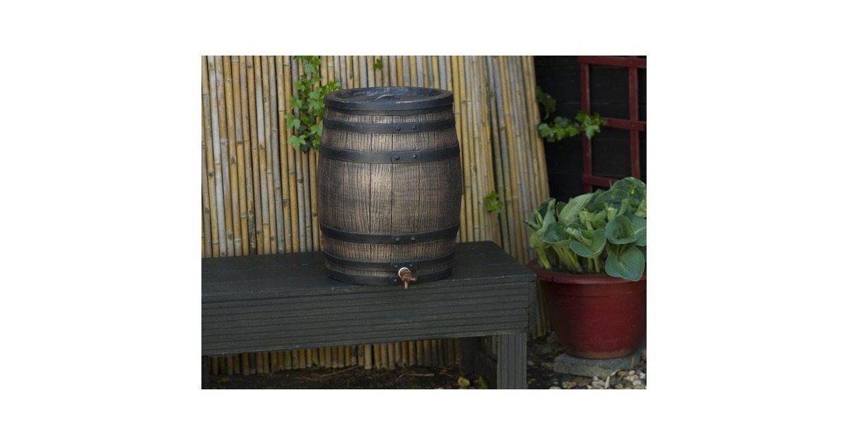NatureHoutlook regenton  (Houtkleur, 120 liter)