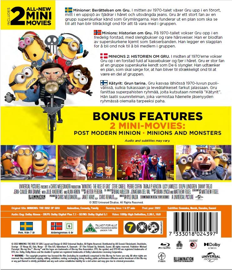 Minions 2: Historien Om Gru