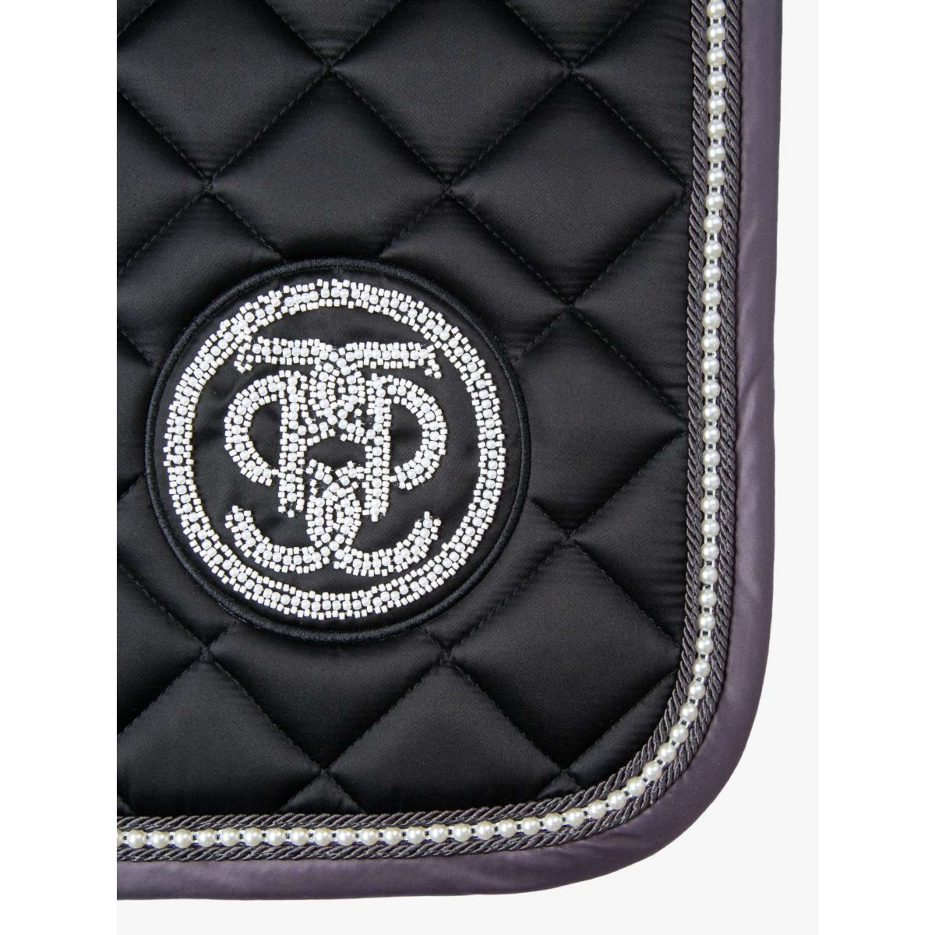 PS of Sweden Zadeldekje Pearl Monogram Dressuur Zwart