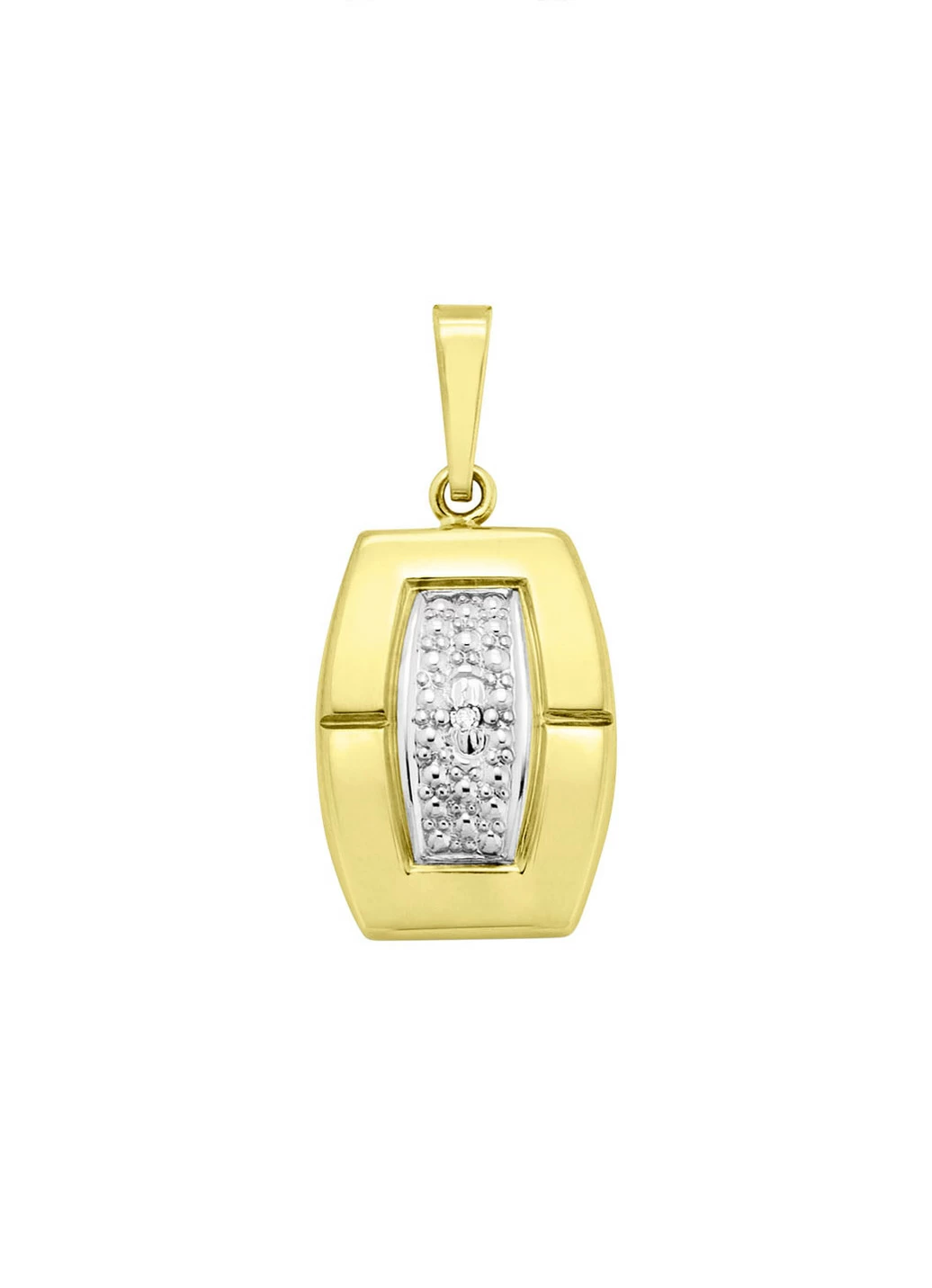 Moderner Anhänger mit Diamant