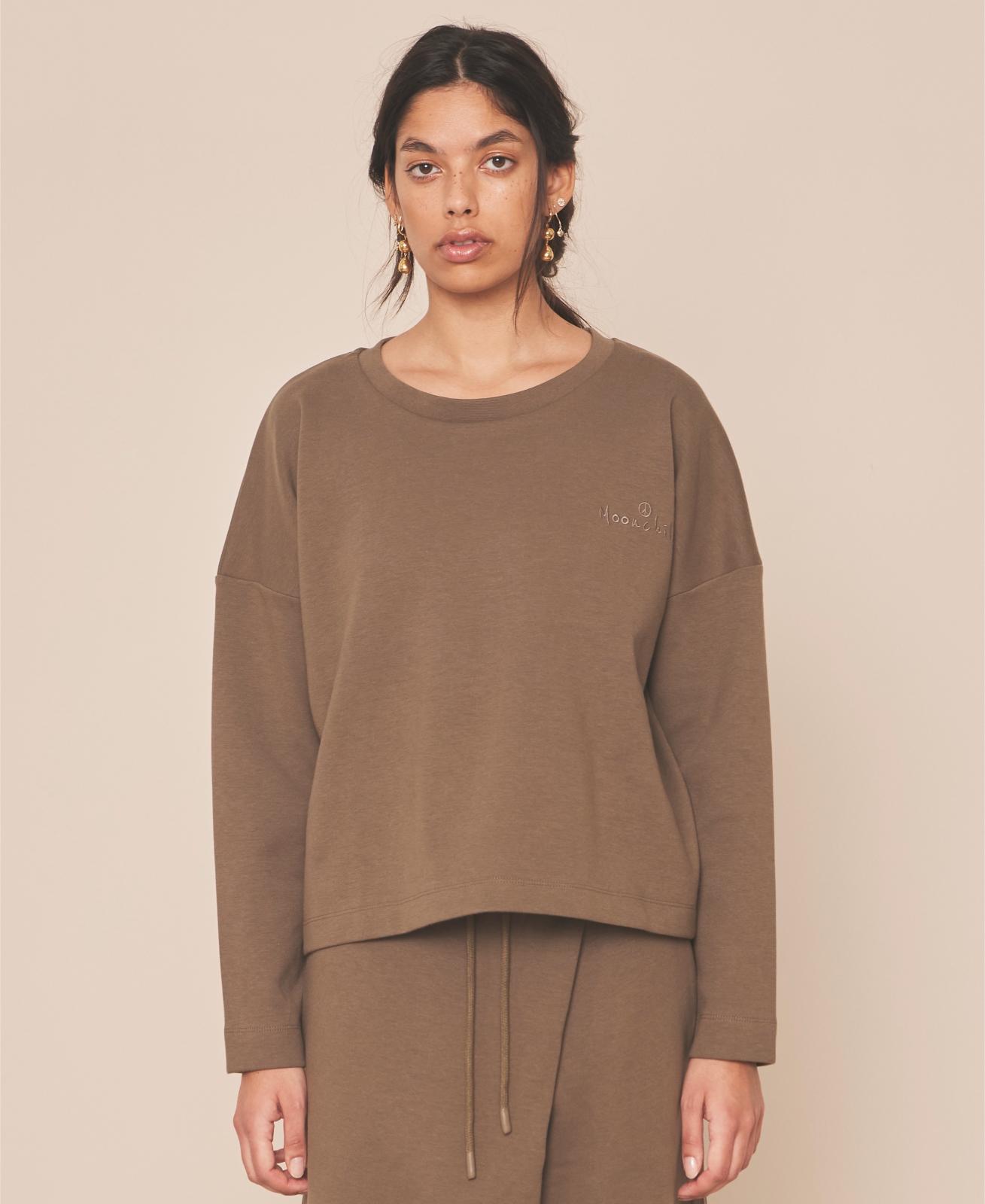 Moonchild Box Sweatshirt Womens Storm