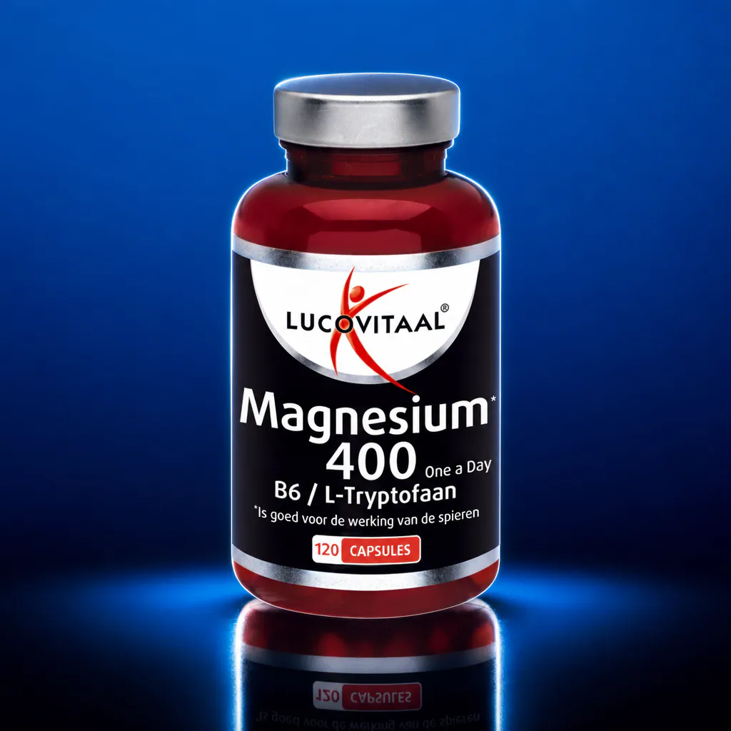 Magnesium 400 met Vitamine B6 & L-Tryptofaan