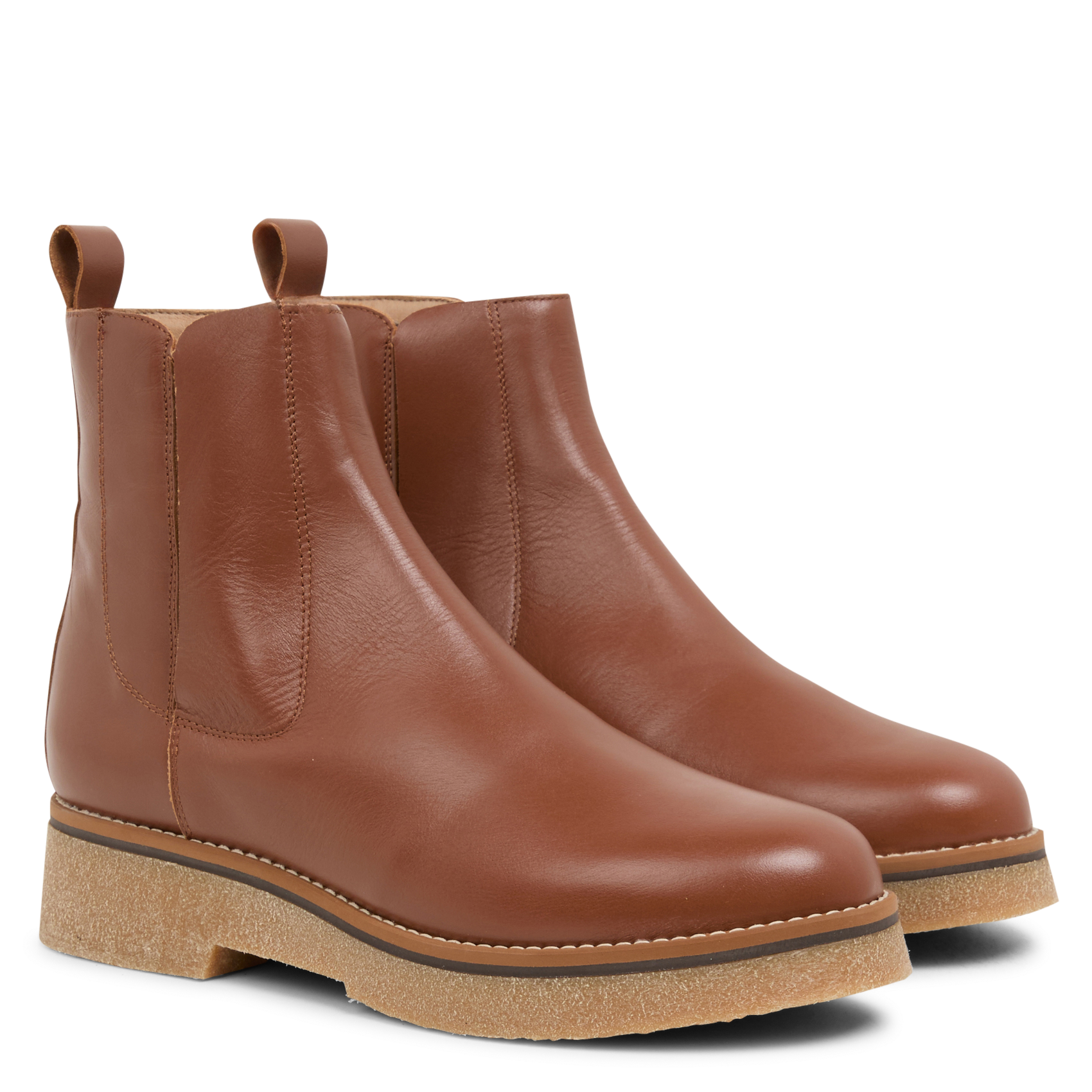 LOU - Bottines en cuir | Rouge