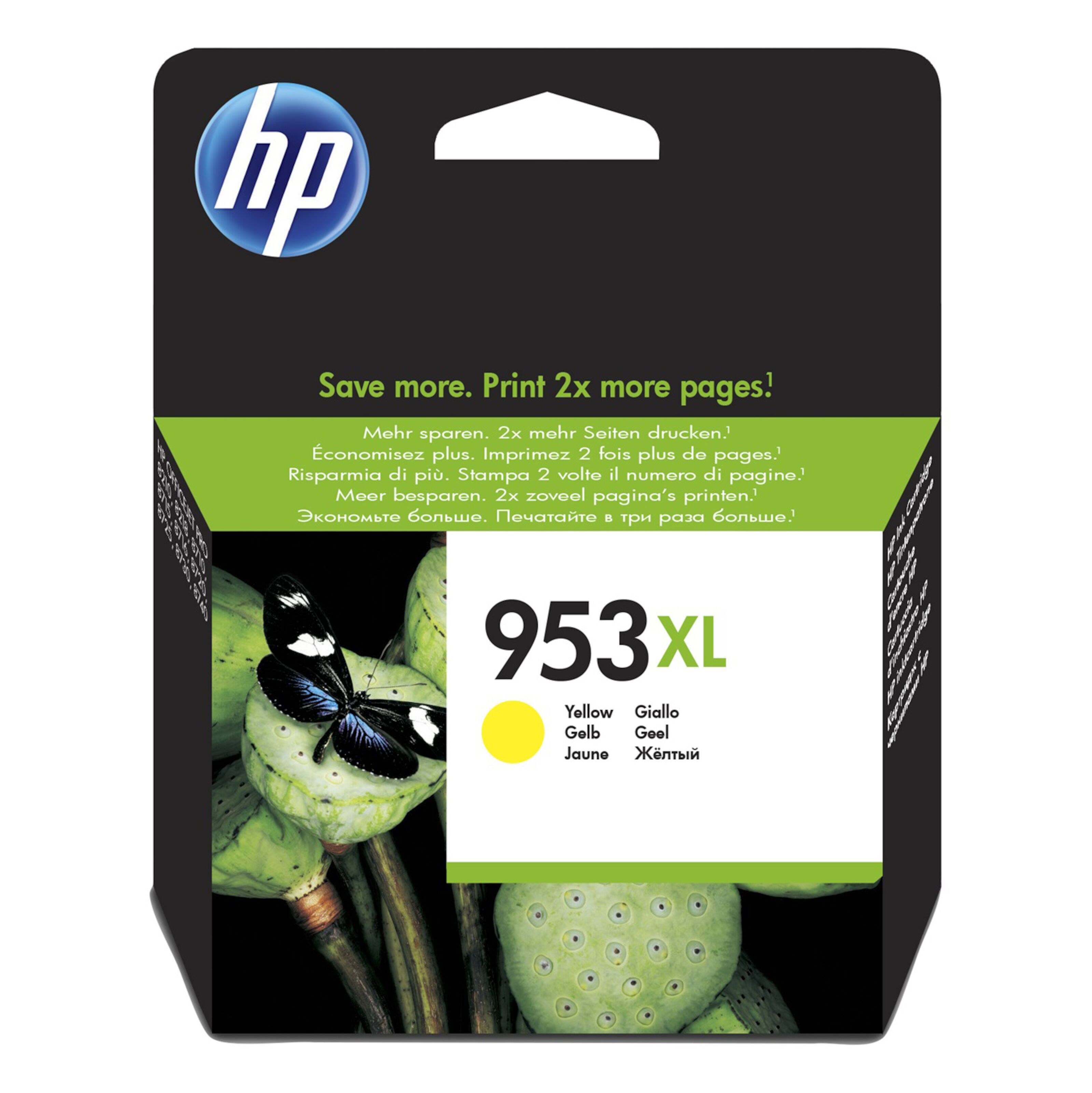 HP 953XL Blekkpatron - Gul