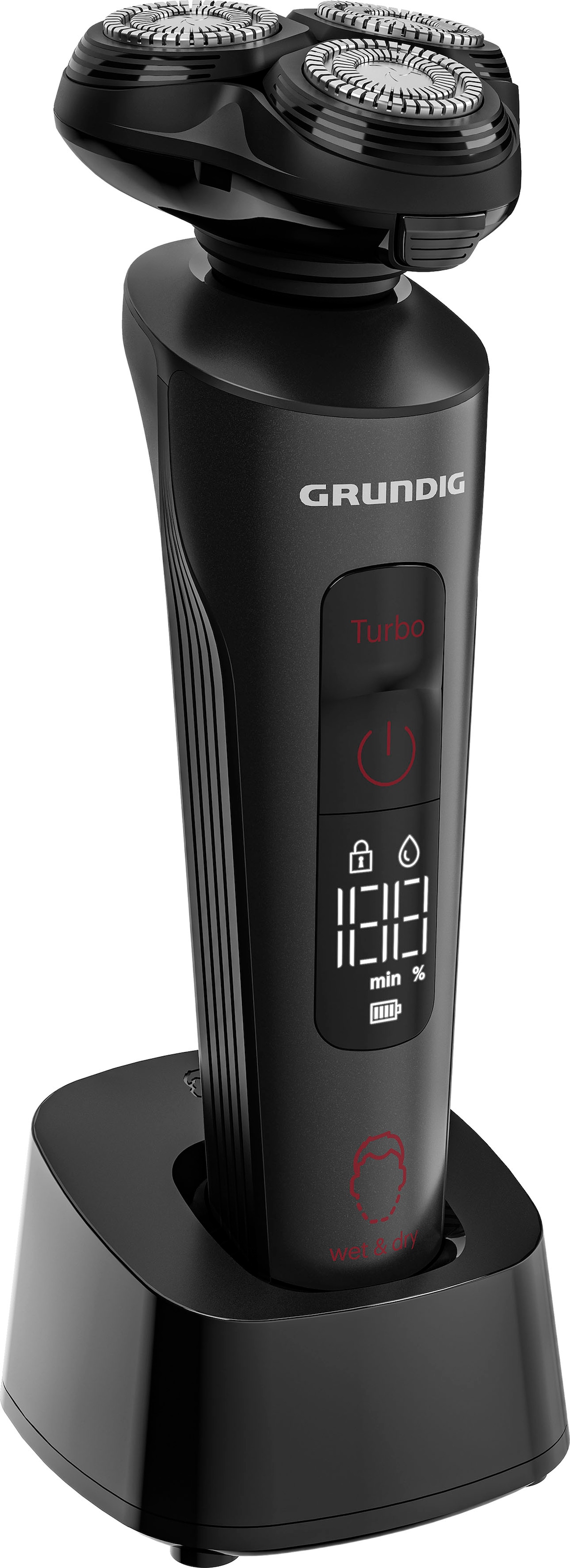 Grundig Elektrorasierer »Herrenrasierer ProClub MS 9130« 2 Stk. Aufsätze Langhaartrimmer