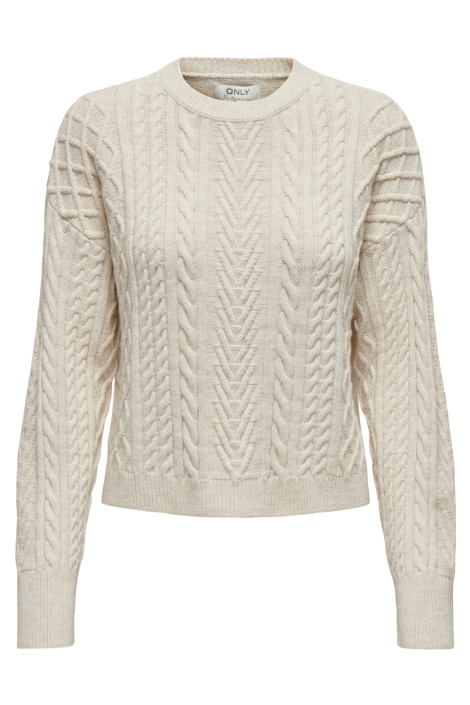 Only beige dames trui