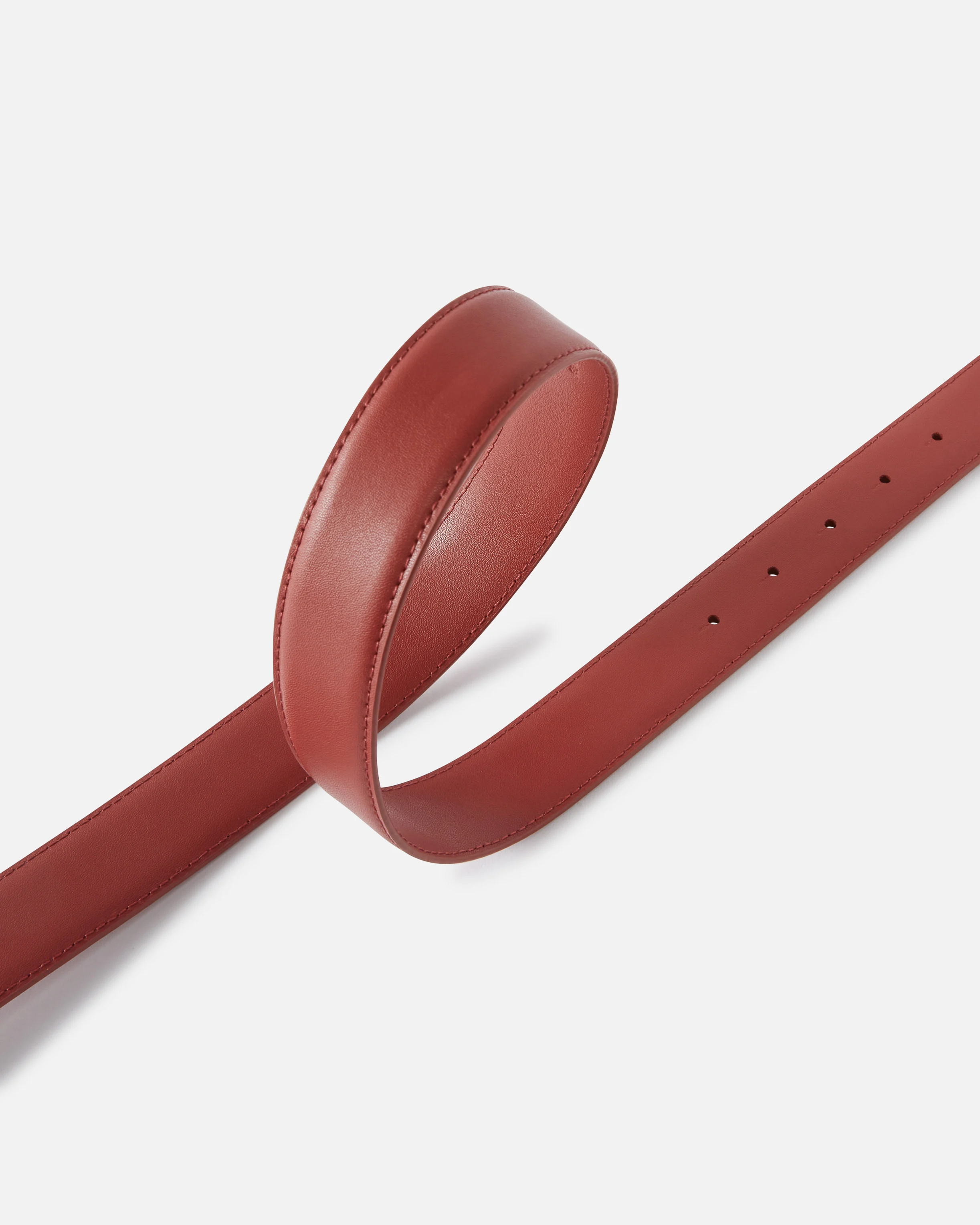 Ceinture avec boucle | Rouge