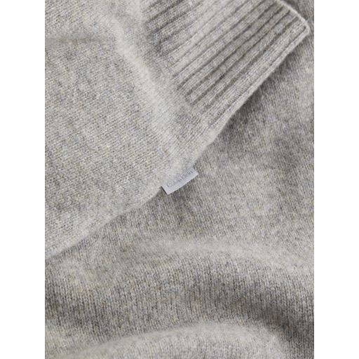 Calvin Klein Luxury Wool Sweater, Mid Grey Heather, M