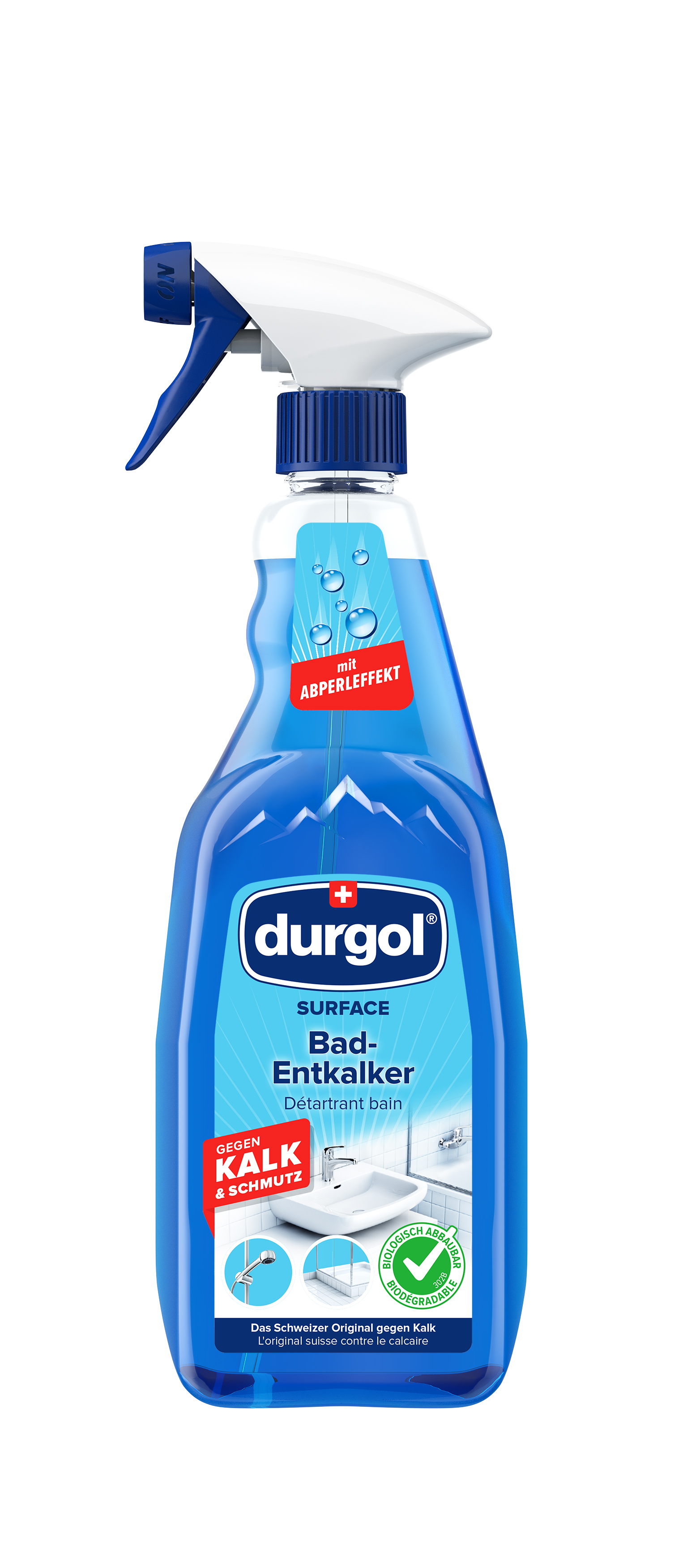 DURGOL surface Bad-Entkalker Schaum Original 600 ml