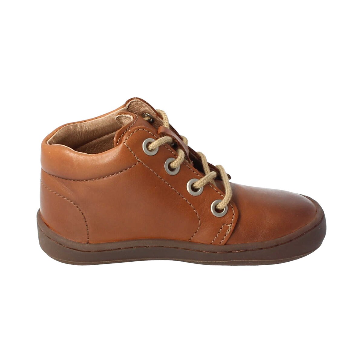 222111-99 GECK nappa chestnut laces Weite/W
