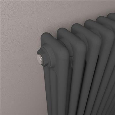 Eastbrook Imperia 3 koloms radiator 40x60cm 850W antraciet