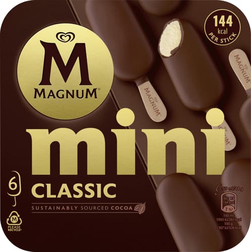 Magnum Mini Classic 6x55ml