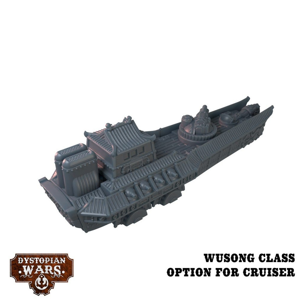 Dystopian Wars: Ning Jing Battlefleet Set