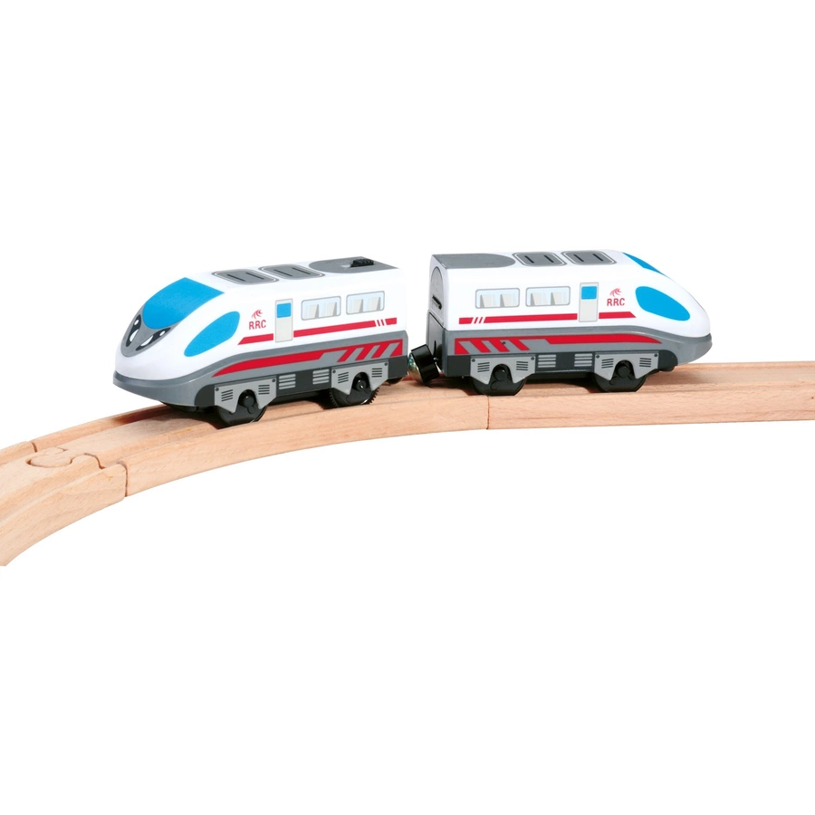 Bino Batteriebetriebene Lokomotive mit Waggon