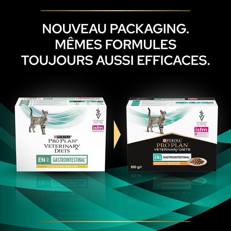 PURINA PRO PLAN Veterinary Diets Feline EN ST/OX Gastrointestinal, poulet