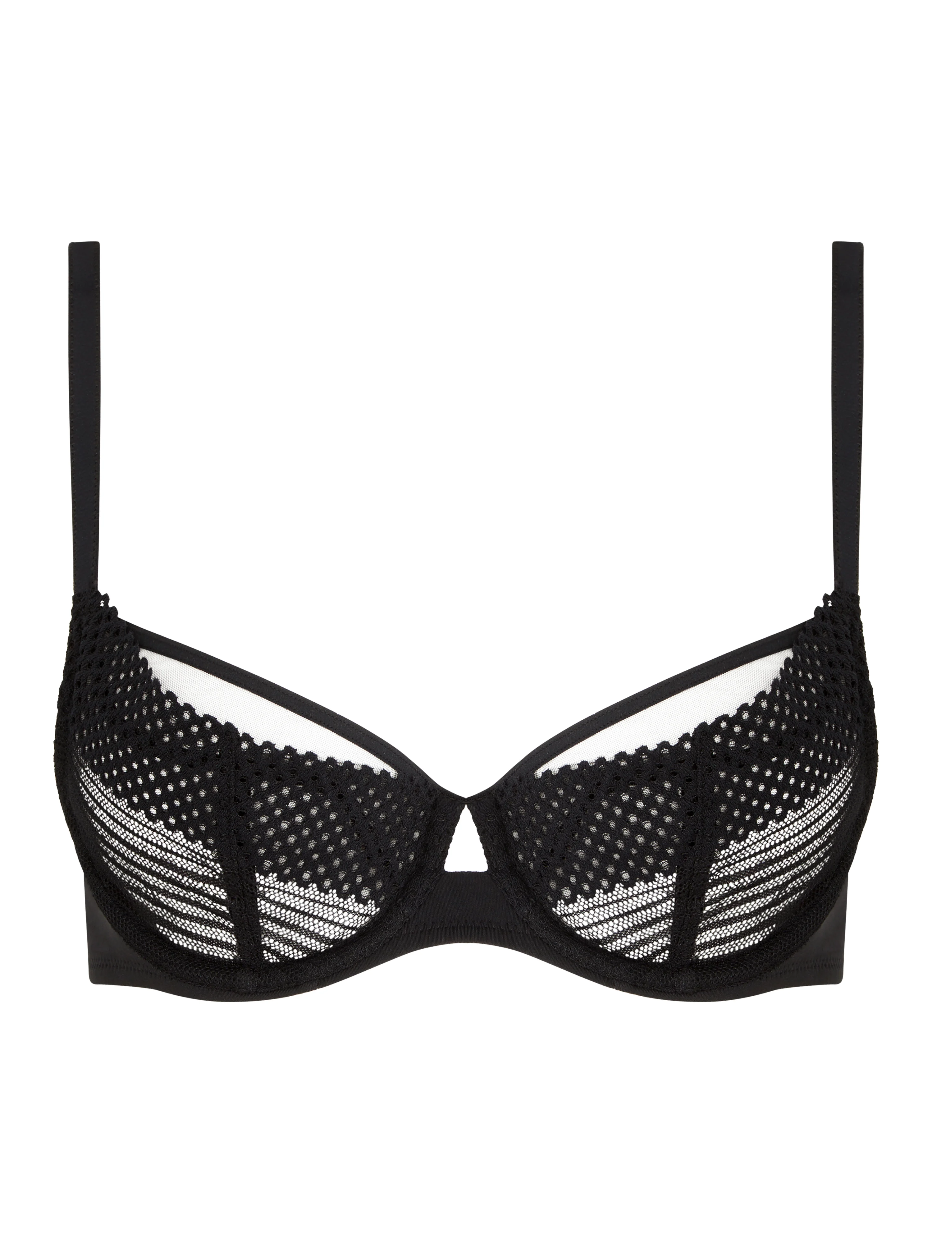 PLAY - Soutien-gorge emboîtant en dentelle | Noir