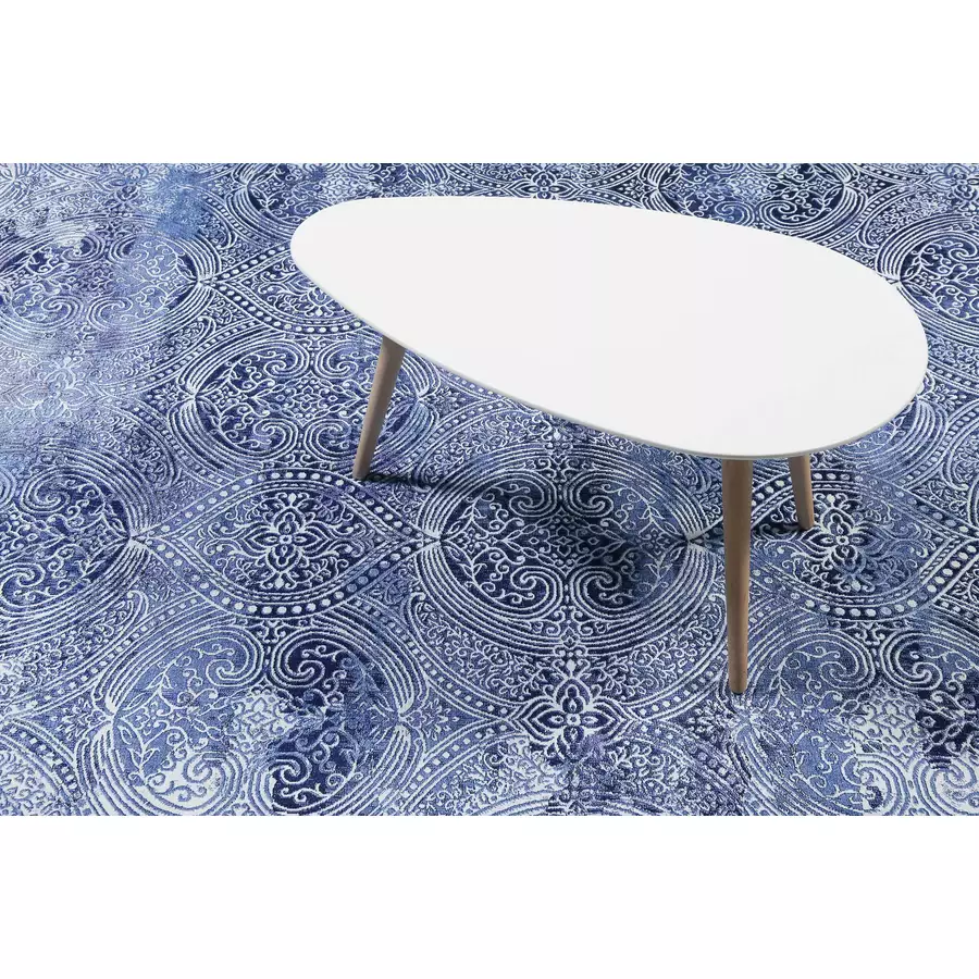 Wecon home Kurzflorteppich Grace blau