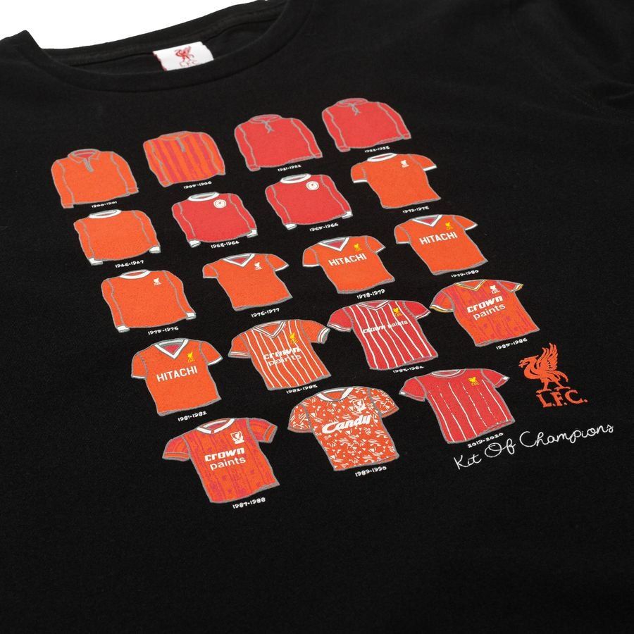Liverpool T-Shirt Champions - Noir/Rouge