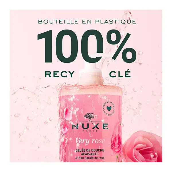 Gel de Banho Suavizante Nuxe Very Rose 750ml