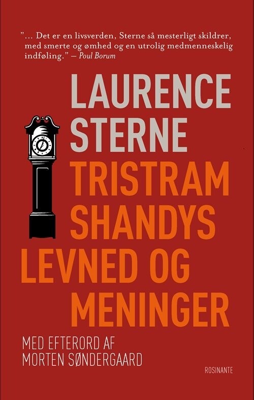 Tristram Shandys Levned Og Meninger - Laurence Sterne - Bog