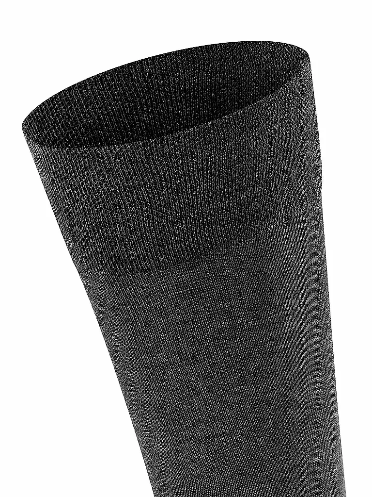 FALKE Herren Socken Sensitive Malaga anthracite mel grau