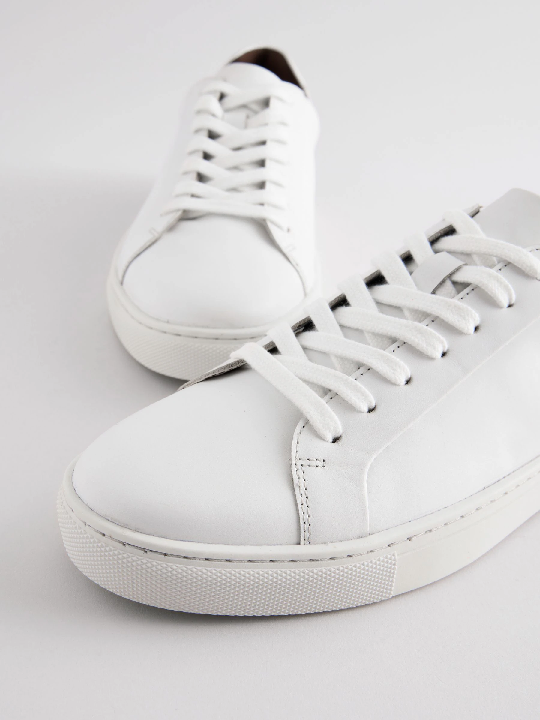 Wit - Leren sneakers