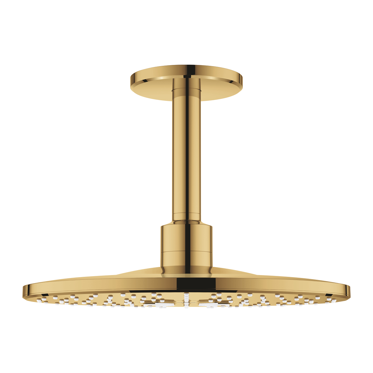 Grohe Rainshower hoofddouche met plafondarm met 2 straalsoorten cool sunrise